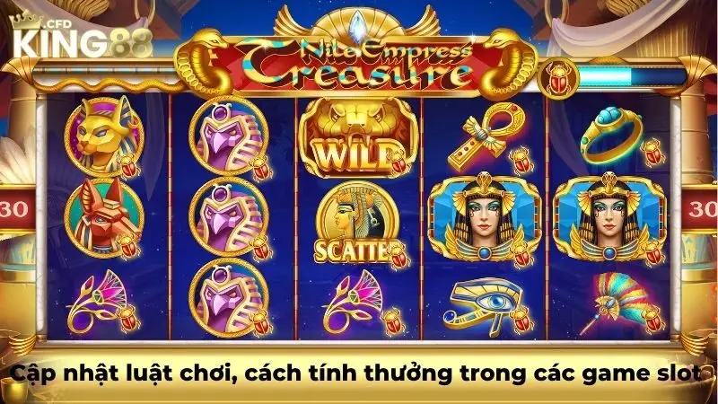 Cập nhật luật chơi, cách tính thưởng trong các game slot